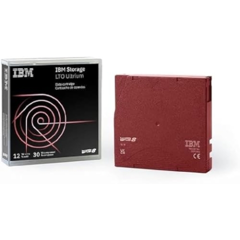 IBM LTO8 Ultrium 12TB/30TB RW Data Cartridge, 01PL041