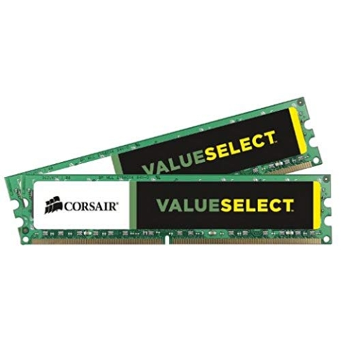 Corsair CMV8GX3M2A1333C9 Value Select 8GB (2x4GB) DDR3 1333 Mhz CL9 Standard Desktop Memory