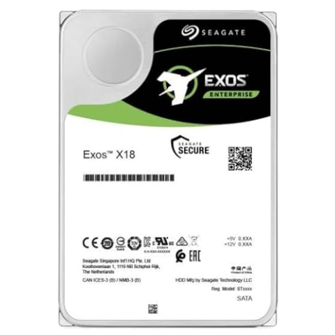 Seagate Exos X18 10To SATA SED 512e/4Kn
