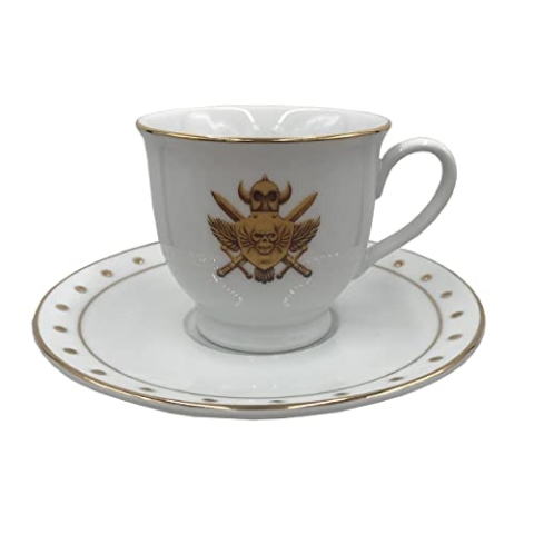 Factory Entertainment Masters of The Universe: Revelation - Castle Grayskull Crest Porcelain Cup and Saucer Set
