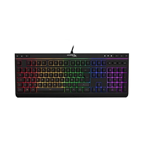 HyperX HX-KB5ME2-FR RGB-Gaming-Tastatur mit Legierungskern (AZERTY)