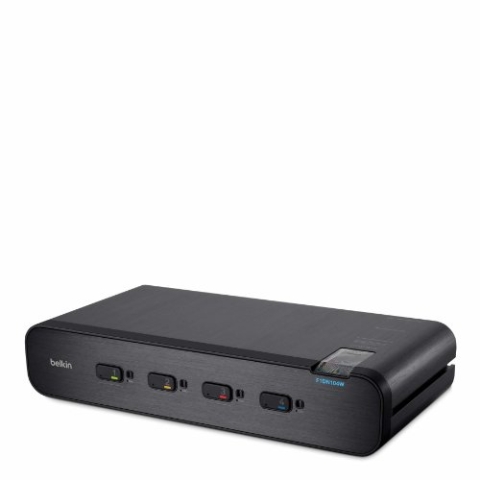 Belkin Advanced Secure Display Port KVM 4 Schalter