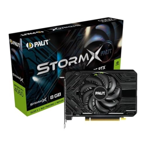Palit NE64060019P1-1070F Carte Graphique NVIDIA GeForce RTX 4060 8 Go GDDR6