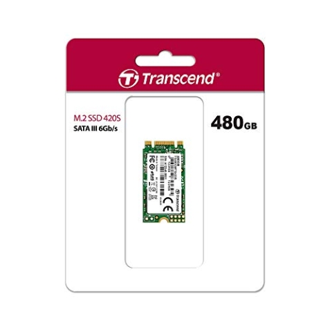 Transcend 480GB SATA III 6Gb/s MTS420S 42mm M.2 SSD420S Solid State Drive TS480GMTS420S