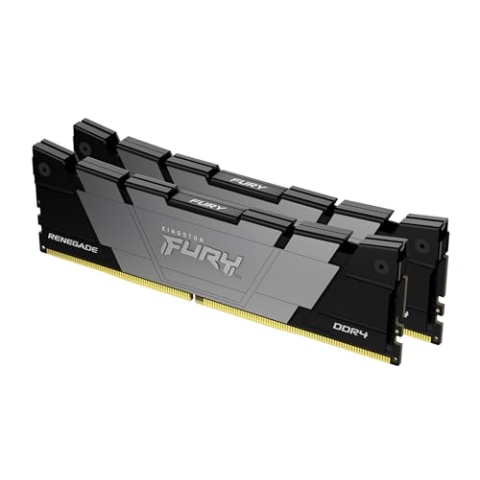 Kingston FURY Renegade 16GB 4800 DDR4 CL19 DIMM (Kit mit 2) Desktop Gaming Speicher - KF448C19RB2K2/16