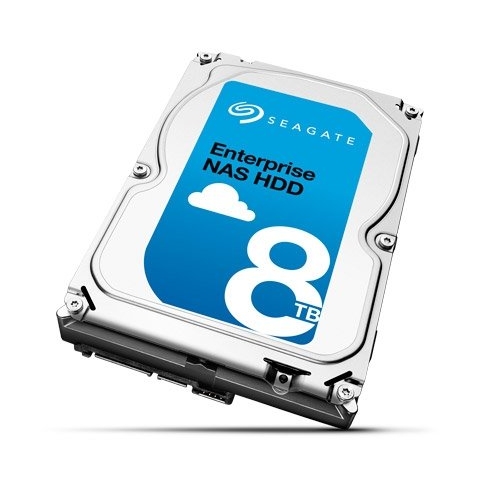 Seagate Enterprise NAS HDD - 8 TB - interne Festplatte, ST8000NE0001 (3,5 Zoll), 7200rpm, 256 MB Cache, SATA III für NAS-Betrieb