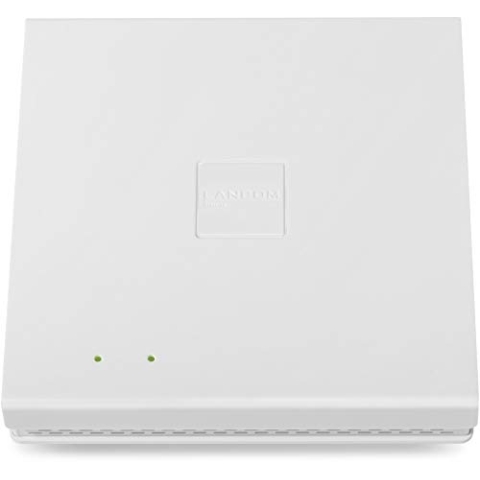 LANCOM LN-860 Business-Access Point mit bis zu 867 MBit/s, Beamforming, zwei integrierte Rundstrahlantennen, PoE (IEEE 802.3at), Dual Concurrent WLAN (2,4 & 5 GHz) 2x2 MU-MIMO, Weiß