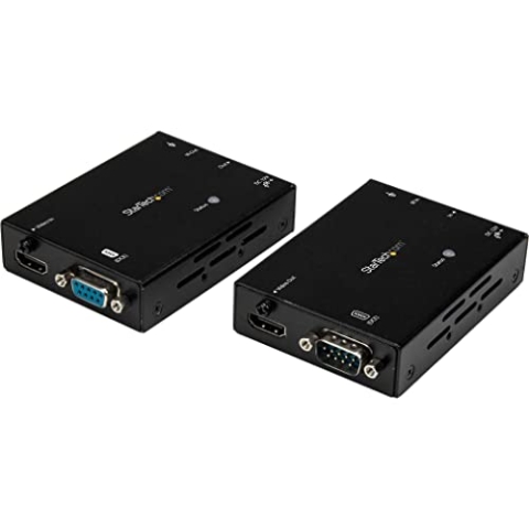 StarTech.com HDMI Extender über Cat5e/CAT6 - Verlängerung von HDMI Signal bis zu 70m - HDBaseT zertifiziert - HDMI Erweiterung/LAN Extender - IR Extender - HDMI Booster (ST121HDBTL)