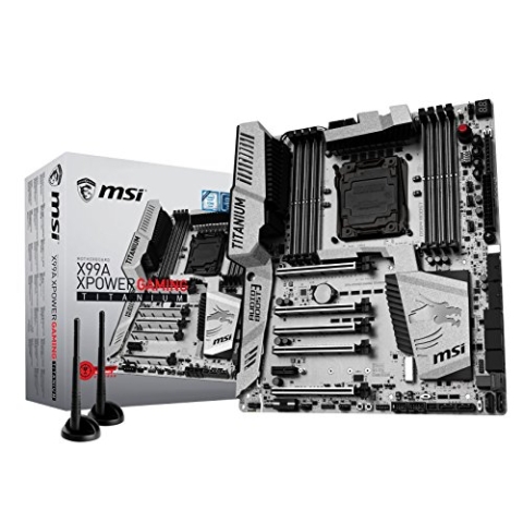 MSI X99A Xpower Gaming Titanium Hauptplatine Intel LGA 2011-3 Sockel