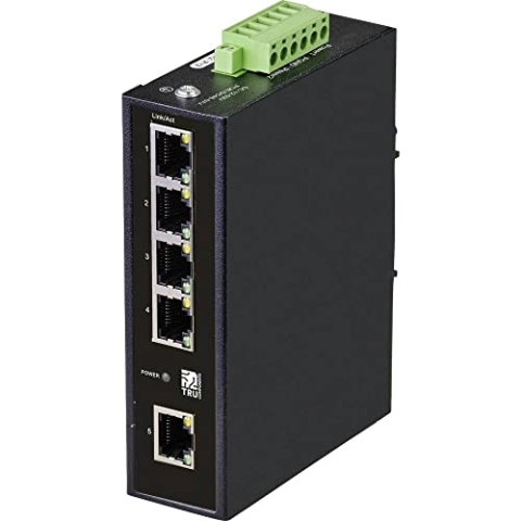 TRU COMPONENTS Industrial Ethernet Switch 1+4 Port 10/100 MBit/s