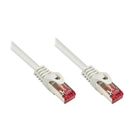Kabelmeister® Cat.6 Ethernet LAN Patchkabel mit Rastnasenschutz - S/FTP, PiMF, PVC, 250MHz - Gigabit-fähig - 50m