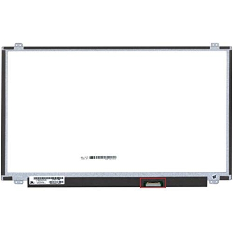 MicroScreen MSC156F30-091G Zusatz-Notebook-Komponenten-Display (Bildschirm, 39,6 cm (15,6 Zoll), Full HD, Universal, N156HGE-EBB REV B1, 733684-001)