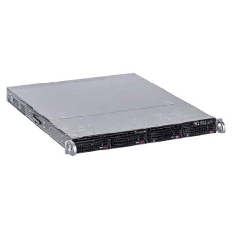 Supermicro SuperChassis 813 mftqc-r407cb Bücherregal 400 W schwarz – PC-Gehäuse (Ablage, Server, ATX, Micro-ATX, ventilatorausfall, Festplatte, Netzwerk, Power, 5 – 35 °C,-40 – 60 °C), CSE-813MFTQC-R407CB