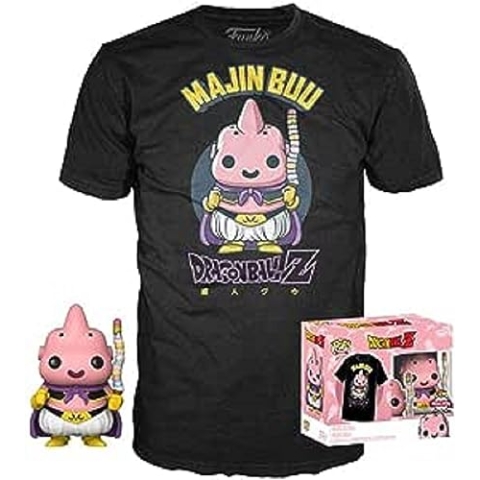 FUNKO Dragon Ball Z - Booble Head POP N° xx- Buu Avec Glace + T-Shirt (M)