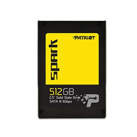 'Patriot Memory psk512gs25ssdr 512 GB Player an Festkörper – Festplatte Solide (schwarz, gelb, Serial ATA II, Serie ATA III, TLC, 0 – 70 °C, Enterprise 2.5, Windows 7, Windows 7 Enterprise X64, Windows 7 Home Basic, Windows 7 Home Basic X64, Win