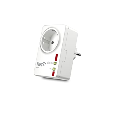 FRITZ!DECT 200 - Intelligente Steckdose für das Heimnetz, steuerbar zum Energie sparen, deutschsprachige Version