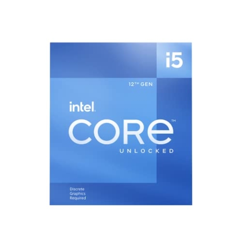 Intel Core i5-12600KF 12. Generation Desktop Prozessor (Basistakt: 3.7GHz Turboboost: 4.9GHz, 6 Kerne, LGA1700, RAM DDR4 und DDR5 bis zu 128GB) BX8071512600KF
