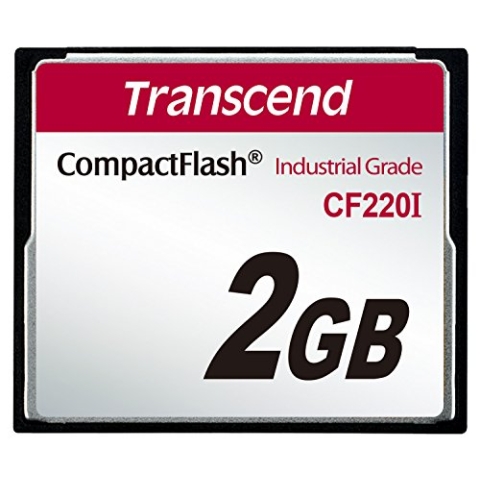 Transcend CFCard 2GB Industrial UDMA5, TS2GCF220I, schwarz