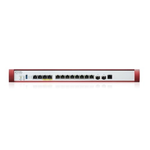 Zyxel USGFLEX700H ZyWALL High Speed Cyber Security Firewall | 1 Jahr UTM Security Pack | Multi-Gig 2.5G 10G (2x PoE+) | VPN | Business Class | Bis zu 500 Benutzer | Nebula Cloud