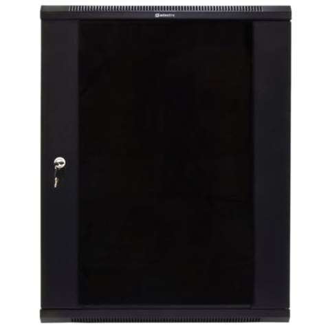 Adastra 48,3 cm (19 Zoll) Regalschrank, Wandmontage oder freistehend, 15U x 450 mm tief