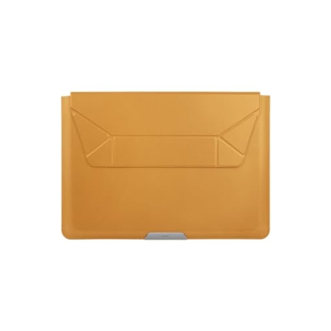 Uniq Oslo Laptophülle mit faltbarem Ständer bis 14 Deep Mustard