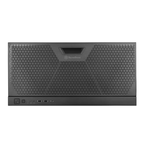 SilverStone Technology Silverstone SST-RM51, 5HE-Rackmount-Servergehäuse, Zwei 180-mm-Lüftern, Unterstützt Motherboards bis SSI-EEB, Einer 360 mm große Flüssigkühlkörper