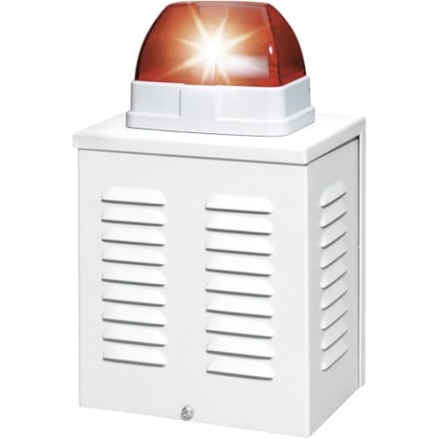 ABUS Draht-Kombisignalgeber SG1650 optisch akustisch 110dB Sabotageschutz Aufputz rot (b x h x t) 190 x 310 x 115 mm