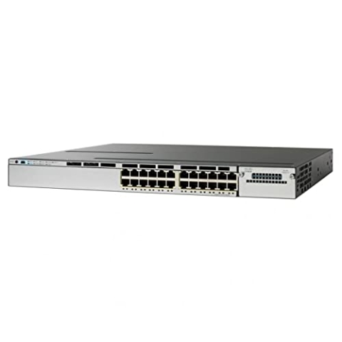 Cisco WS-C3850-24PW-S Catalyst 2960-X Switch (8 Gige, PoE, 370 Watt, 4x 1G SFP, LAN Base)