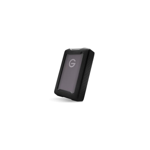 SanDisk PROFESSIONAL G-DRIVE ArmorATD 6 TB mobile Festplatte, All-Terrain Festplatte, USB-C-fähig, 130 MB/s, für Mac und Windows, wasser- und staubfest