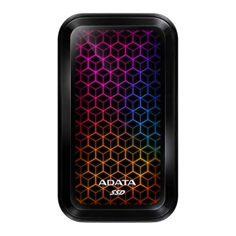 ADATA SE770G Externe SSD-Festplatte, 512 GB, ASE770G-512GU32G2-CBK, Schwarz