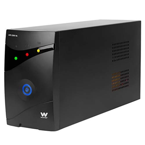 Woxter UPS 2000 VA - Sai Sai Food Sai Sai (2000VA / 1200 Watt, Autonomie Circa 20-30 Minuten), kontinuierliche Stromversorgung, 2 Schuko Tomas