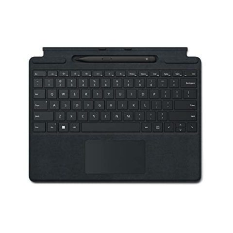 Microsoft Surface Pro 8/X Cover Alcantara + Pen - Black