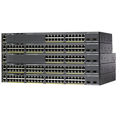 Cisco Catalyst 2960-XR L2 Managed Gigabit Ethernet (10/100/1000)-Power Over Ethernet (PoE) schwarz