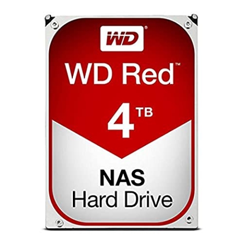 WD 4TB Red interne Festplatte (8,9 cm (3,5 Zoll), 5400rpm, 64MB Cache, SATA) WD40EFRX