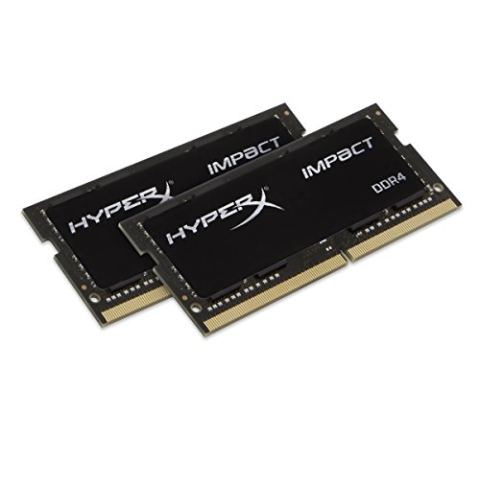 HyperX Impact HX426S15IB2K2/16 Arbeitsspeicher 16GB Kit*(2x8GB) 2666MHz DDR4 CL15 SODIMM