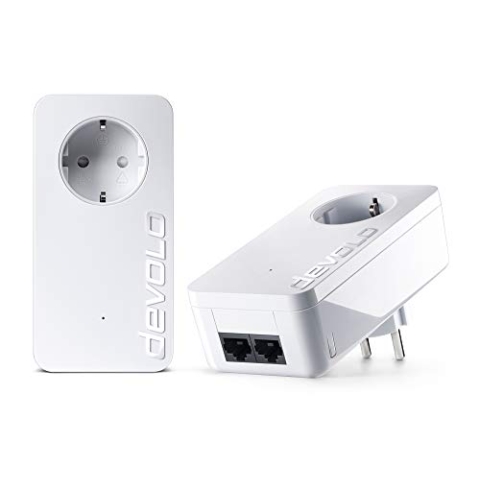 Devolo 9491 dLAN 550 Duo + Starter Kit Bridge an Wandsteckdose anschließbar 2 (Spezifikationen gelten für einen Artikel)