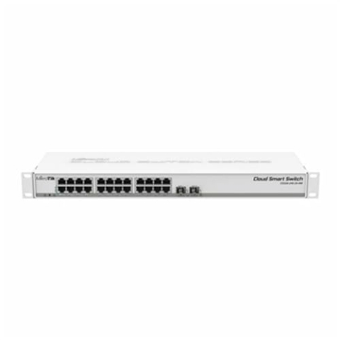 Mikrotik Cloud Smart Switch CSS326-24G-2S+RM with SwitchOS, rackmount case