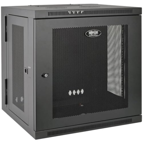 Tripp Lite 9U Wall Mount Rack Enclosure Server Cabinet, 20.5 in. Deep, Switch-Depth (SRW9UDP)