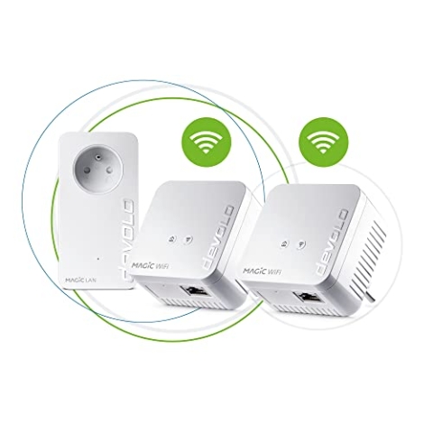 Devolo Magic 1 WiFi Mini weiß 1200 Mbps MAGIC 1 mini (geeignet für Frankreich)