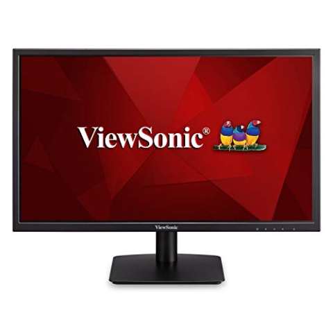 Viewsonic VA2405-H 59,9 cm (24 Zoll) Monitor (Full-HD, HDMI, VGA, Eye-Care, Eco-Mode) Schwarz