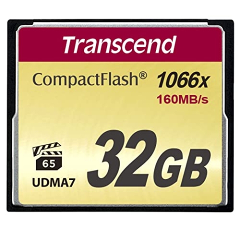 Transcend 32GB CompactFlash 1000 Speicherkarte TS32GCF1000