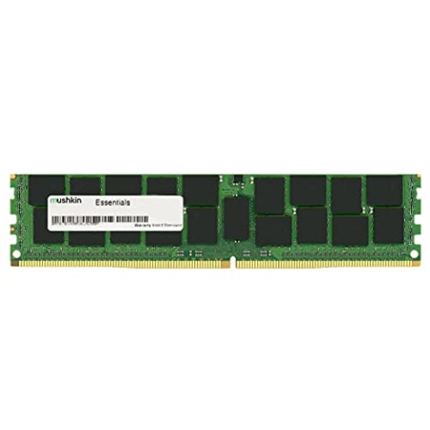 Mushkin Essentials 4 GB DDR4 4 GB DDR4 2133 MHz Arbeitsspeicher 4 GB 1 x 4 GB DDR4 2133 MHz 288-pin DIMM schwarz grün