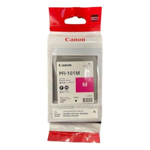 Canon 0885B001 PFI-101M Tintenpatronen magenta Standardkapazität 130ml 1er-Pack