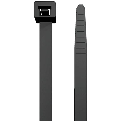 WEIDMÜLLER Kabelbinder CB 1000/12.5 Black Polyamid schwarz 50Stück - Kabelbinder (100 cm, 12,5 mm, 1 mm, 50 Stück)