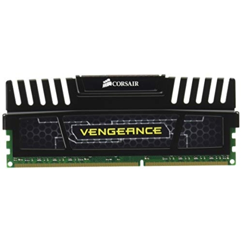 Corsair CMZ16GX3M2A1600C10 Vengeance 16GB (2x8GB) DDR3 1600 Mhz CL10 XMP Performance Desktop Memory Schwarz