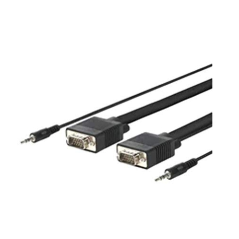 VivoLink 30 m VGA + 3,5 mm M/M 30 m VGA (D-Sub) VGA (D-Sub) schwarz Kabel VGA – Kabel VGA (30 m, VGA (D-Sub), VGA (D-Sub), männlich, schwarz, 1920 x 1200 Pixel)