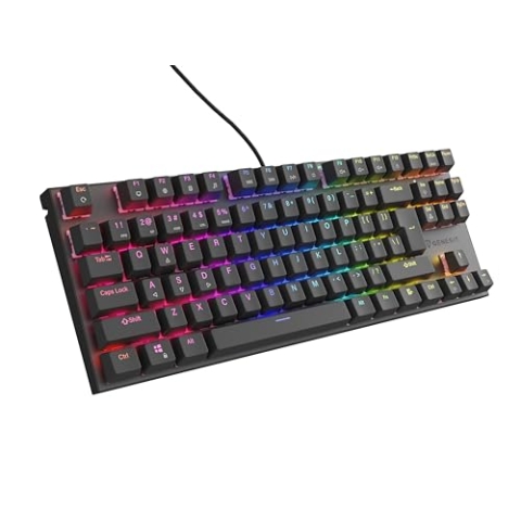 Genesis Gaming Tastatur Thor 303 TKL leise kabelgebunden schwarz (US)