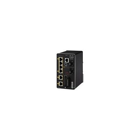 Cisco Industrial Ethernet 2000 Series - Switch - verwaltet - 4 x 10/100 + 2 x 10/100/1000 - an Din-Schiene montierbar