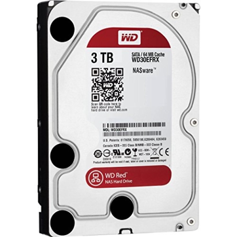 Western Digital WD30EFRX - WD WD30EFRX 3.5 3TB 64MB RED HDD 5400RP