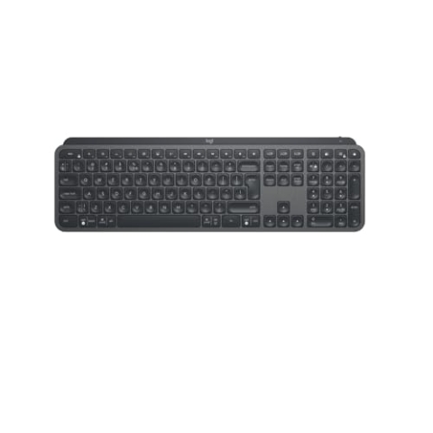 Logitech MX Keys for Business kabellose Tastatur mit Tastenbeleuchtung, Spanisches QWERTY-Layout - Graphit